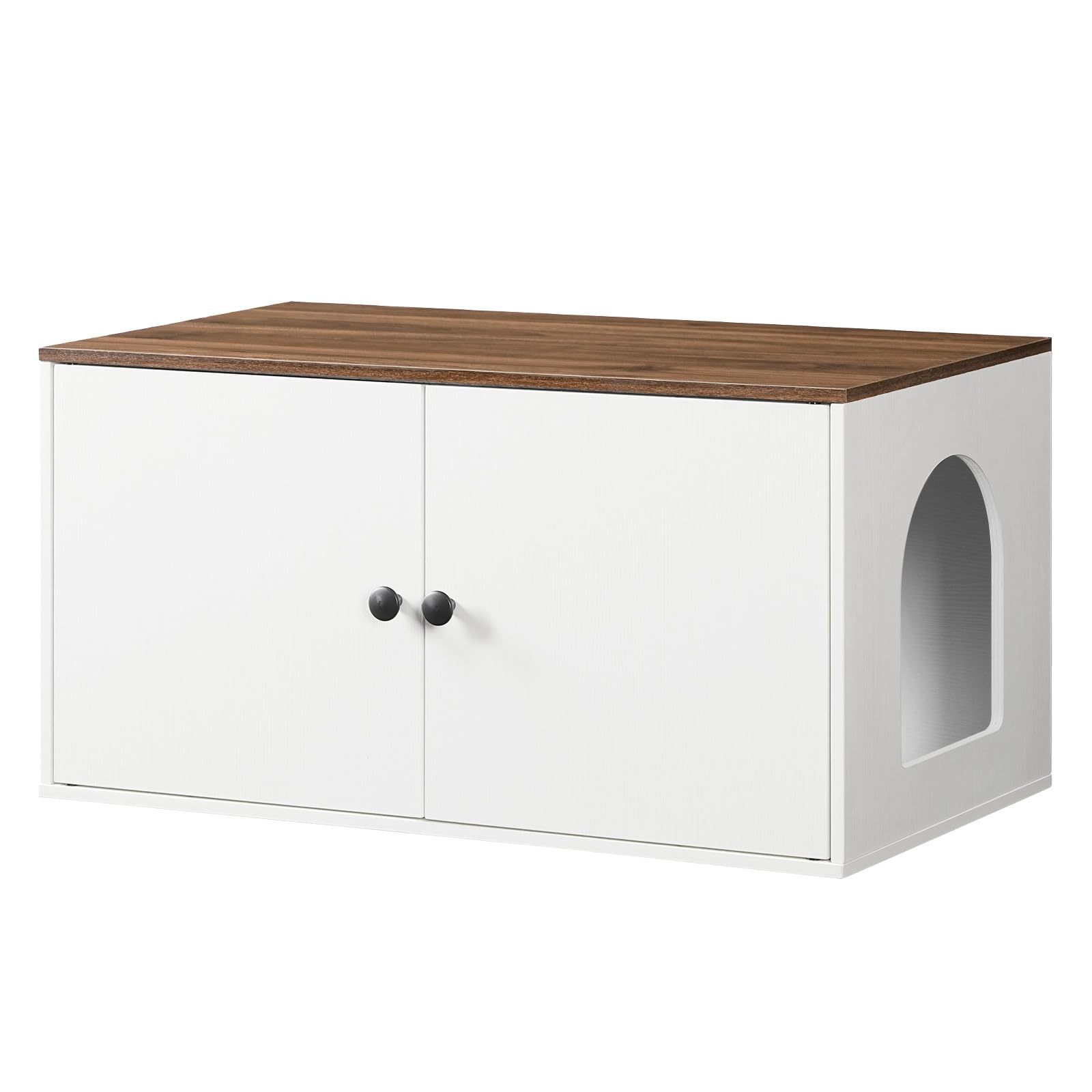 Casetta per lettiera per gatti HOOBRO in offerta: lettiera nascosta e casa più ordinata