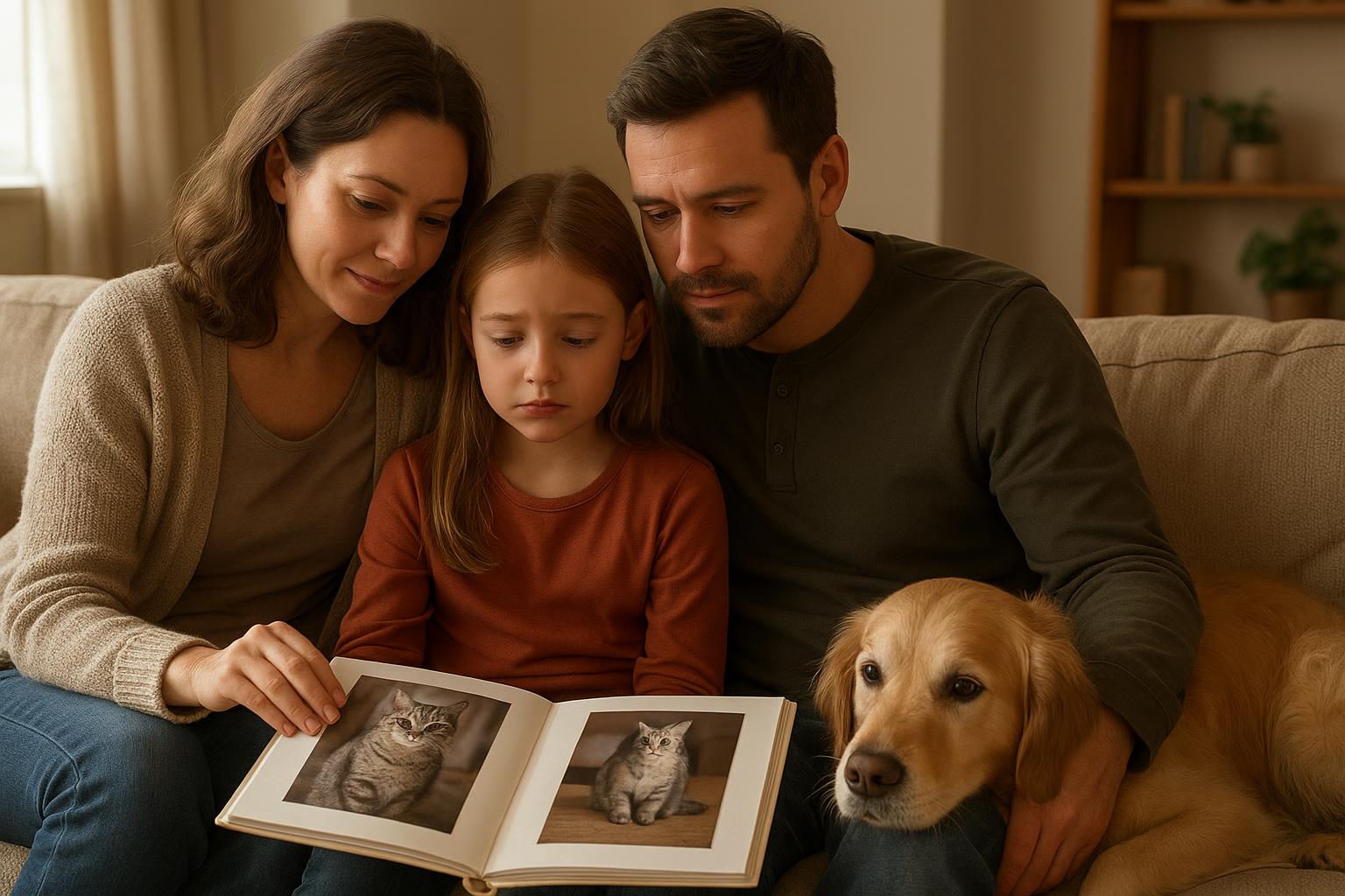 Gestire il lutto per la perdita di un animale: come aiutare se stessi, i bambini e gli altri pet di casa