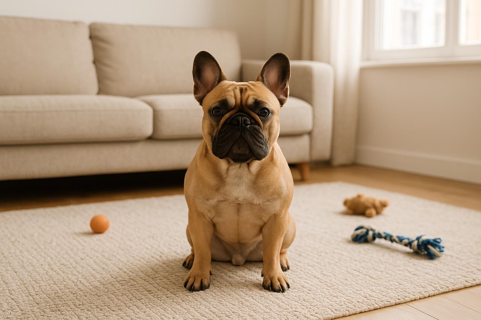 Cane bulldog francese in appartamento: gestione del respiro, del peso e delle energie