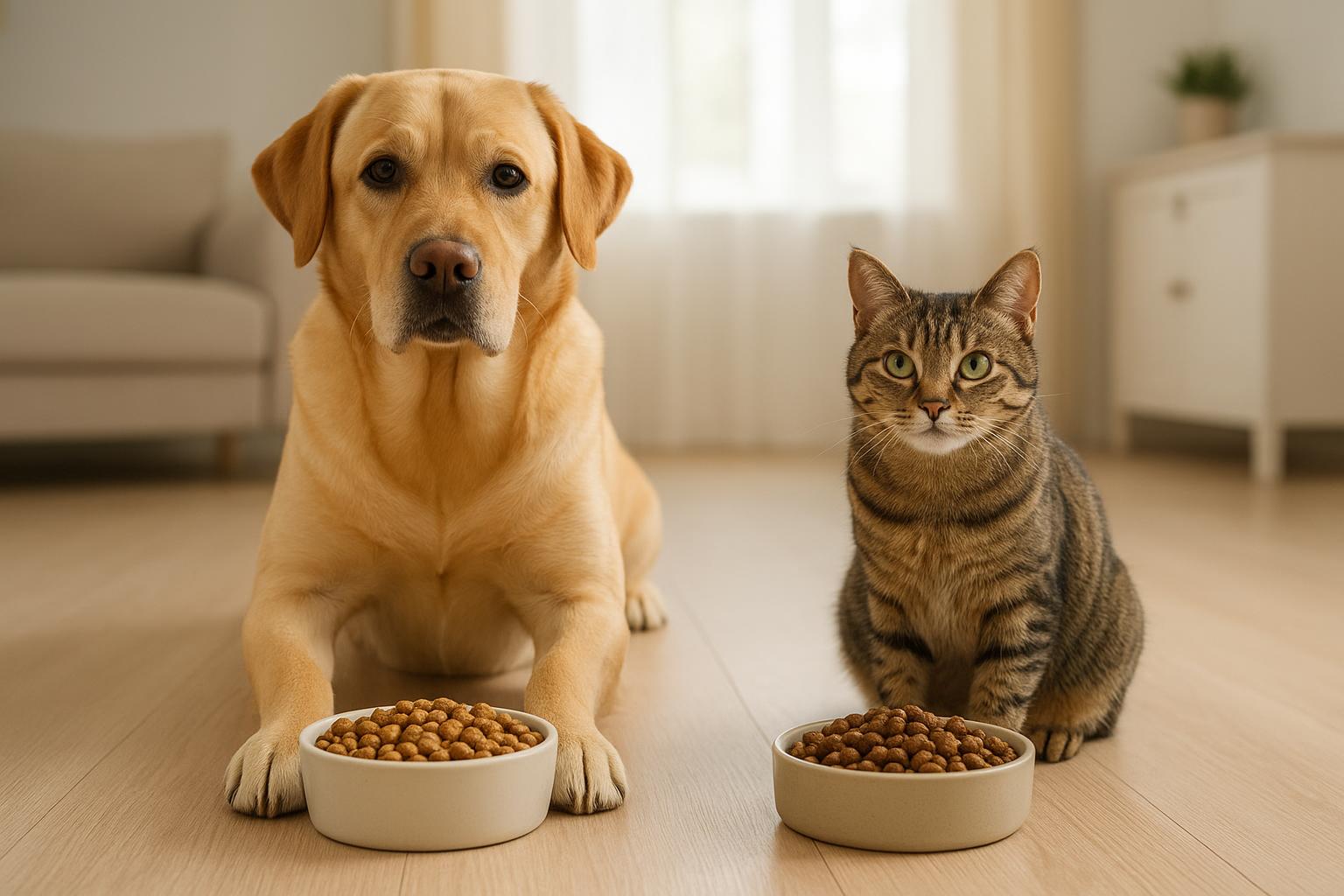 Cambio di dieta nel cane e nel gatto: come passare a un nuovo alimento senza rovinare l’intestino