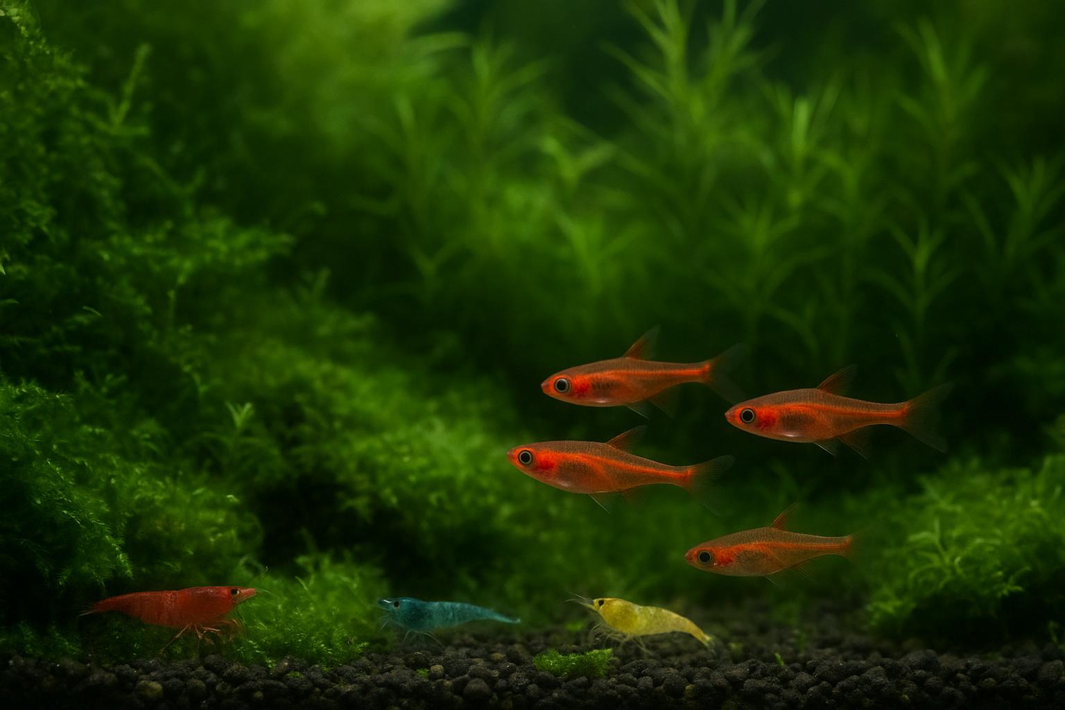 Piccoli pesci d’acqua dolce per nano acquari: come scegliere specie adatte a vasche sotto i 40 litri