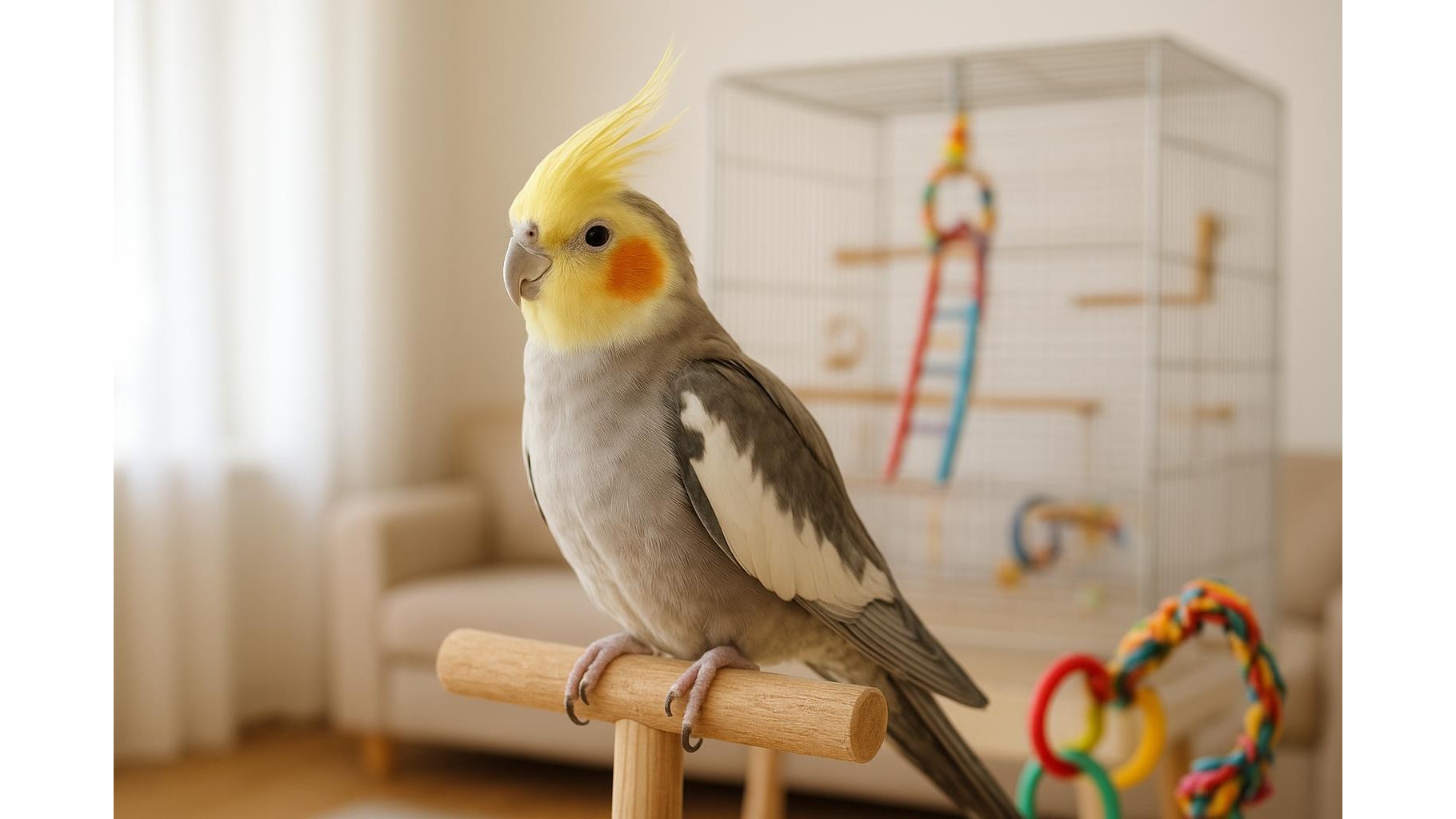 Parrocchetti di taglia media (calopsite e simili): cosa sapere prima dell’acquisto