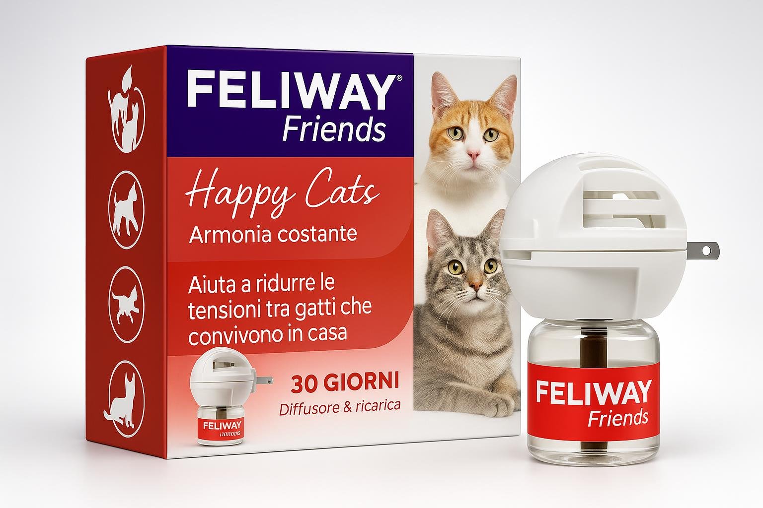 Feliway Friends diffusore per gatti in offerta: quando usarlo davvero nelle case multi-micio