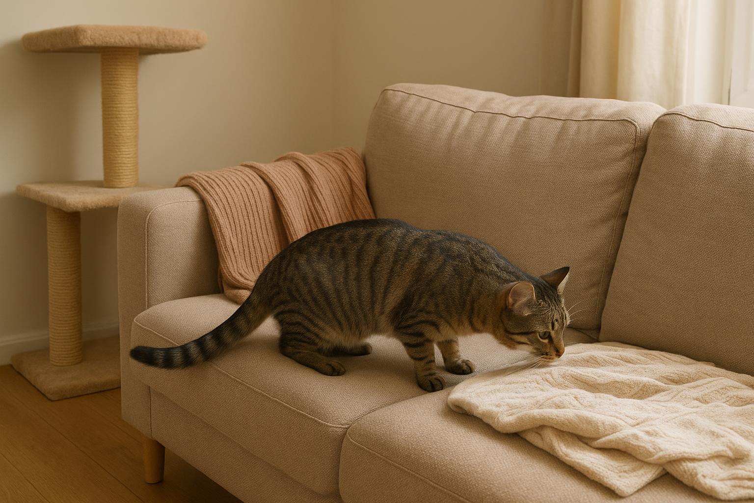 Gatto e nuovi mobili: come introdurre cambiamenti in casa senza stressare il micio