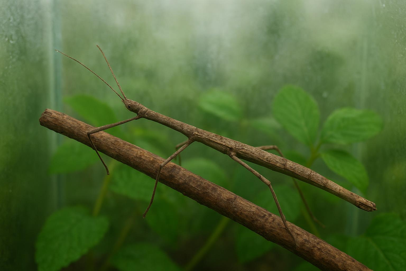 Insetti stecco e fasmidi come primi invertebrati domestici: cosa sapere prima di iniziare