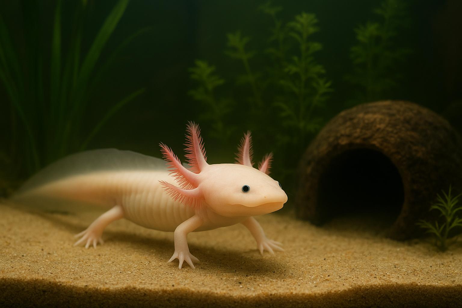 Primo axolotl in casa: cosa sapere su vasca, acqua fresca e alimentazione di questo anfibio