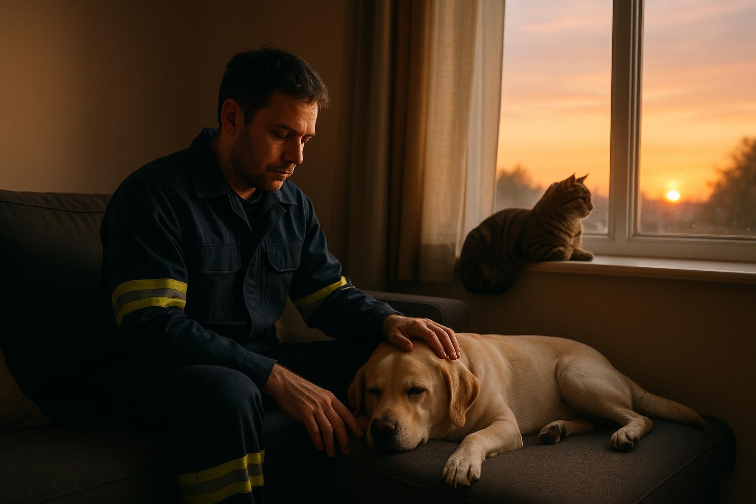 Vivere con un pet e fare turni di notte: come organizzare sonno, pasti e momenti di relazione