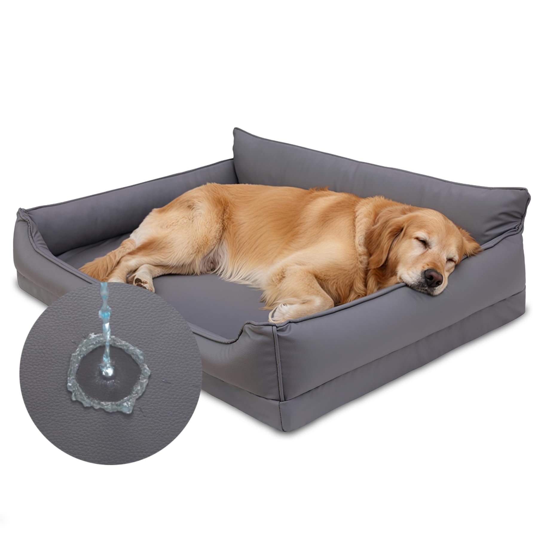 Favodormir cuccia in ecopelle per cani grandi, prezzo ribassato su Amazon per un letto resistente