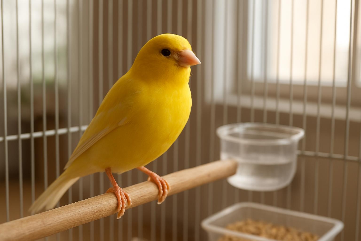 Canarini in casa: come iniziare, allestire la gabbia e garantire benessere quotidiano