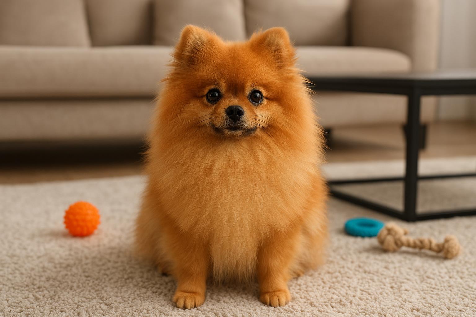 Spitz tedesco nano (pomerania toy): carattere, toelettatura quotidiana e vita in appartamento