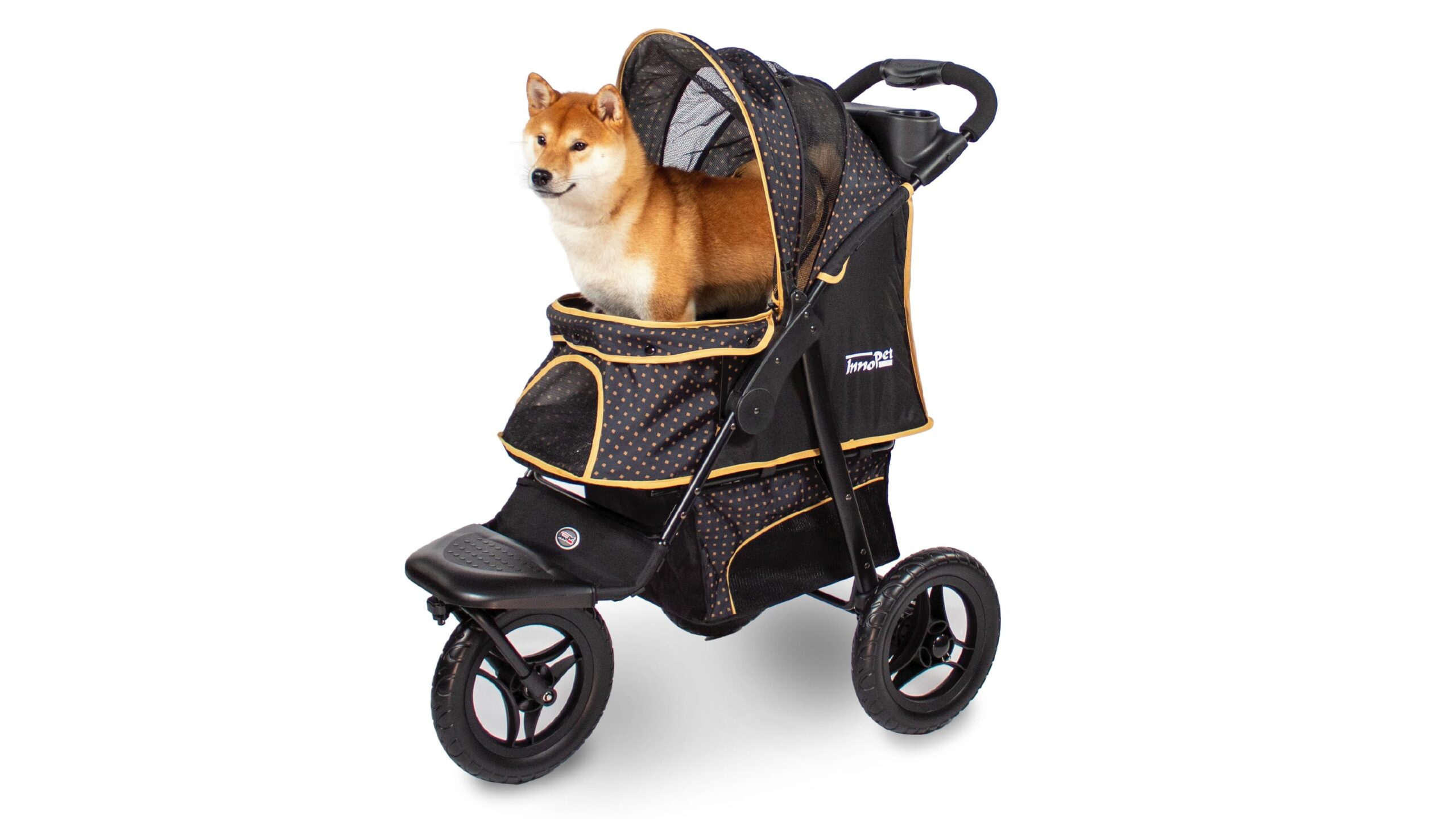 Passeggino Innopet Adventure per cani e gatti fino a 30 kg, occasione Amazon per chi viaggia spesso con il pet