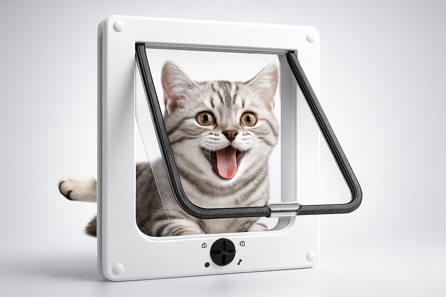 Porta per gatti e piccoli cani Sailnovo, più libertà di movimento tra casa e balcone