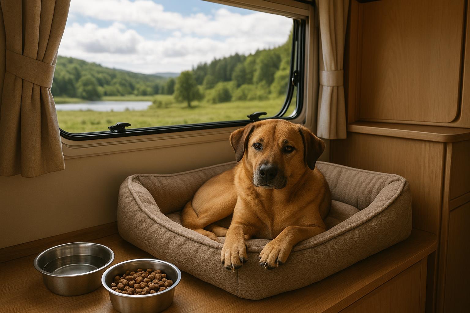 Cane in camper: come organizzare viaggi on the road in sicurezza e senza stress