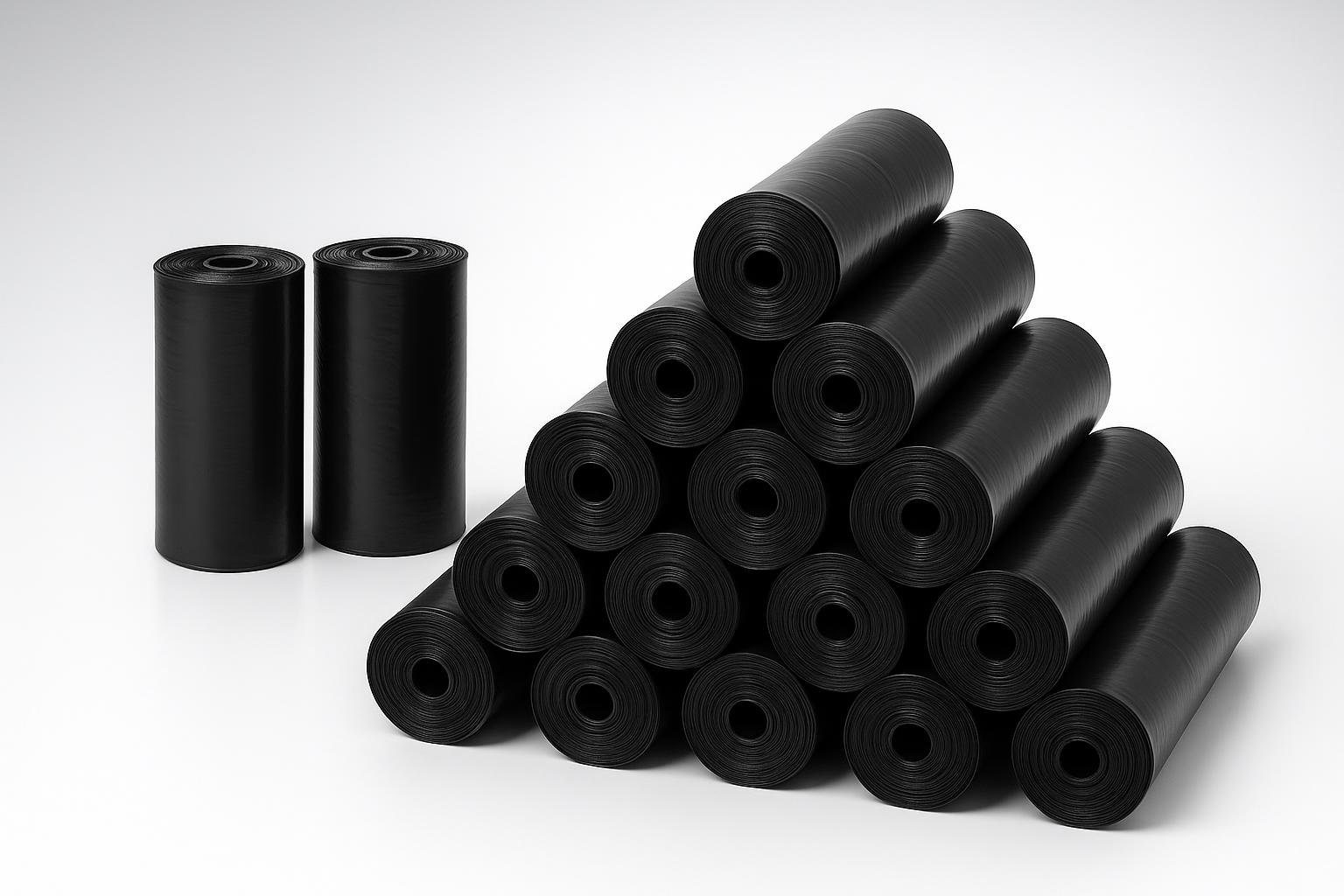 Nobleza sacchetti biodegradabili per escrementi di cane, scorta maxi per chi esce spesso