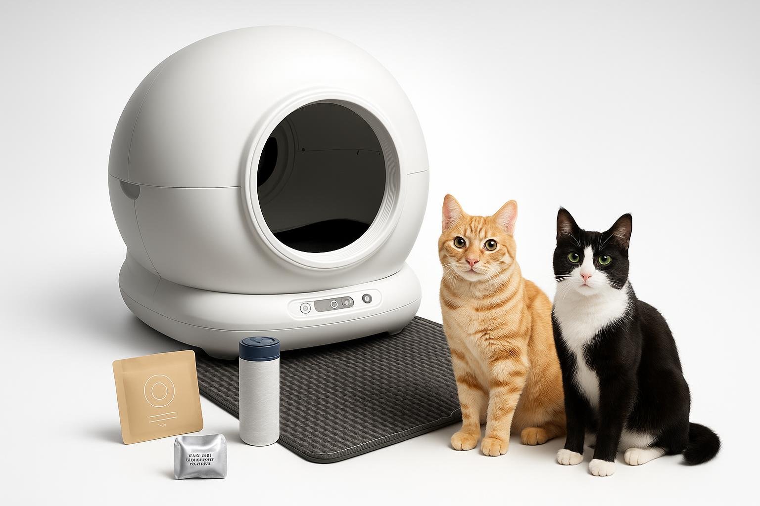 Sybilpet lettiera autopulente per gatti, la soluzione automatica anti odori in offerta su Amazon