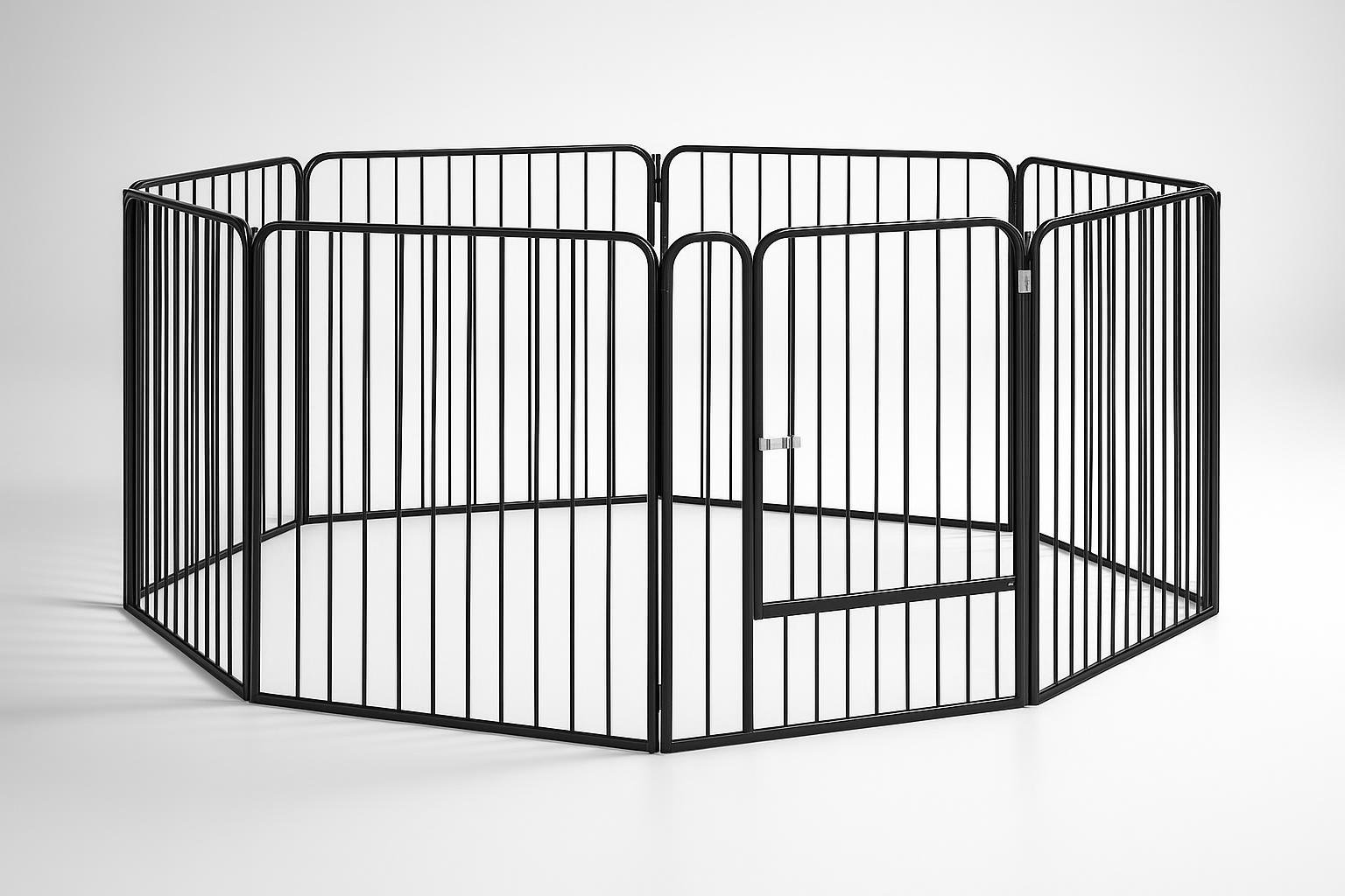 PawHut box modulare per cani, recinto a 8 pannelli per interno ed esterno in super offerta