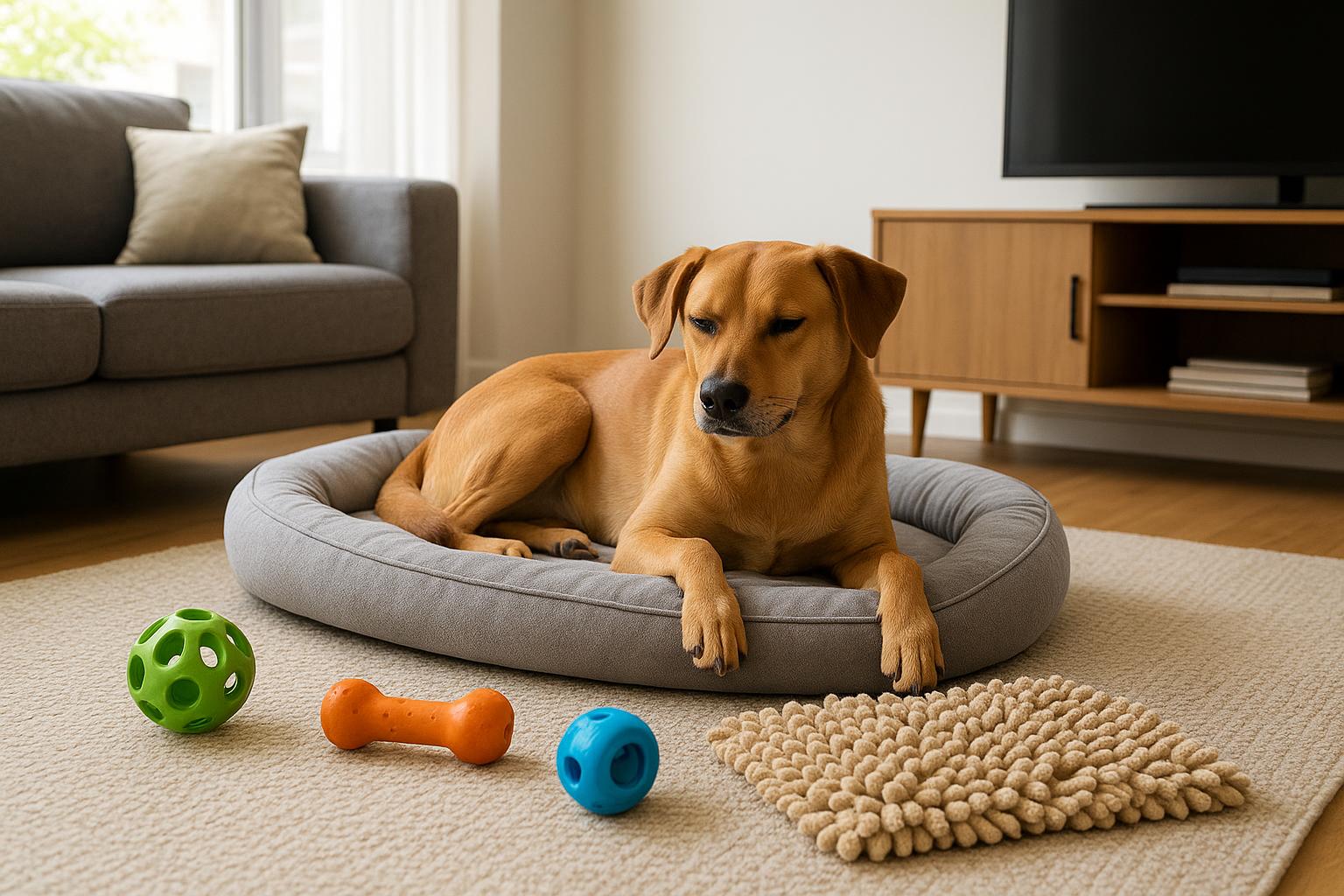 Cane in appartamento: come organizzare spazi, passeggiate e stimoli senza un giardino