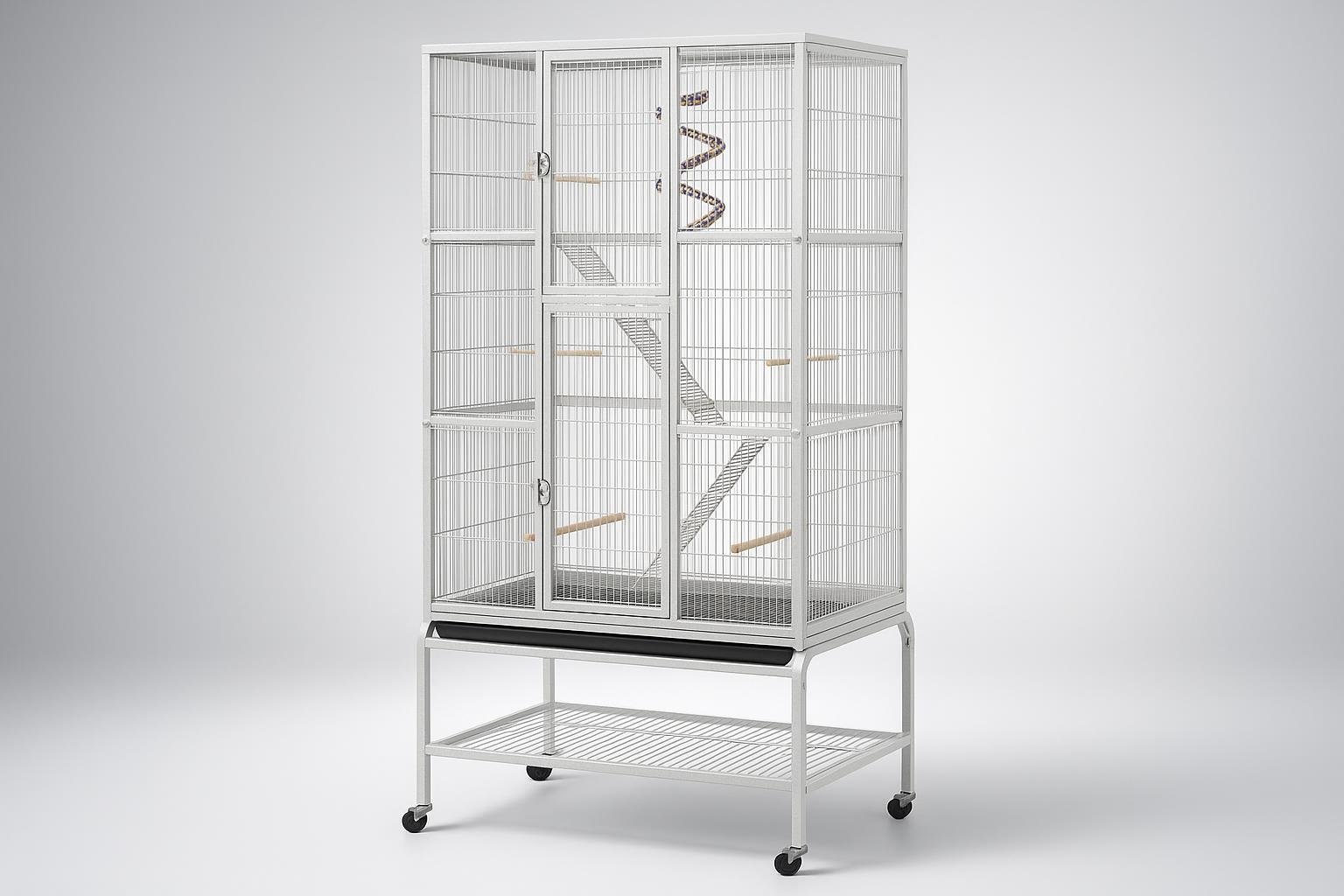 Yaheetech gabbia voliera 77x46x175,5 cm, la soluzione salvaspazio per chi tiene più uccelli in casa