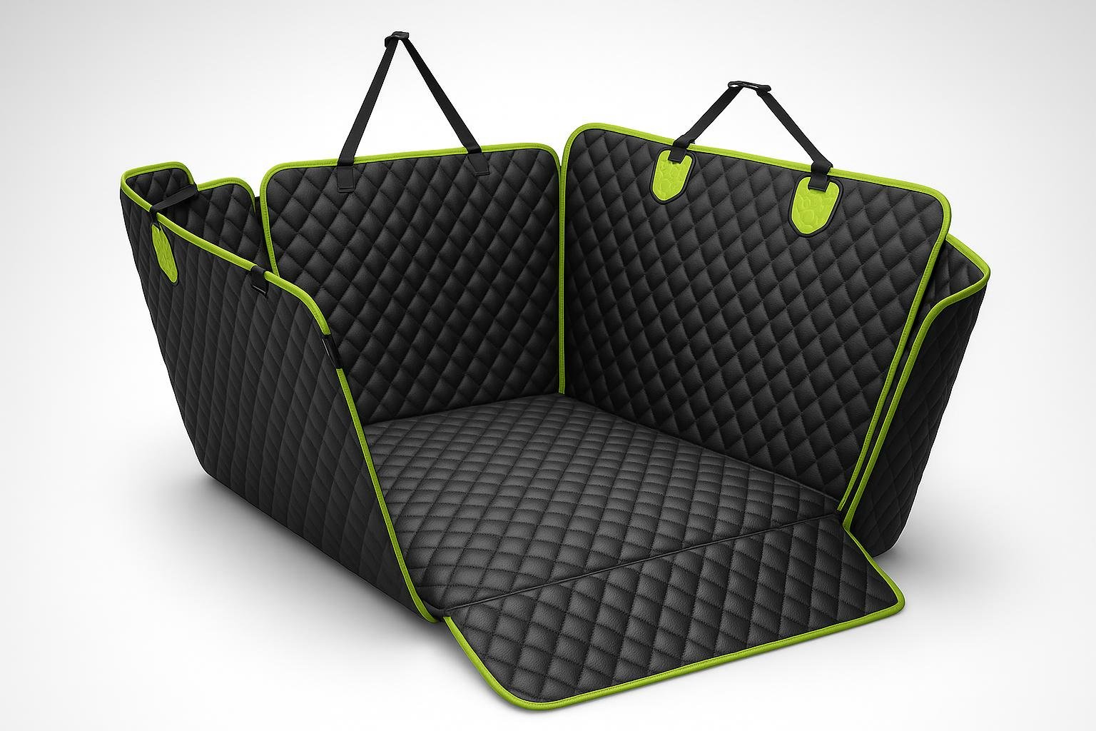 Coprisedile auto Pecute 2 in 1, protezione totale per viaggiare in macchina con il cane