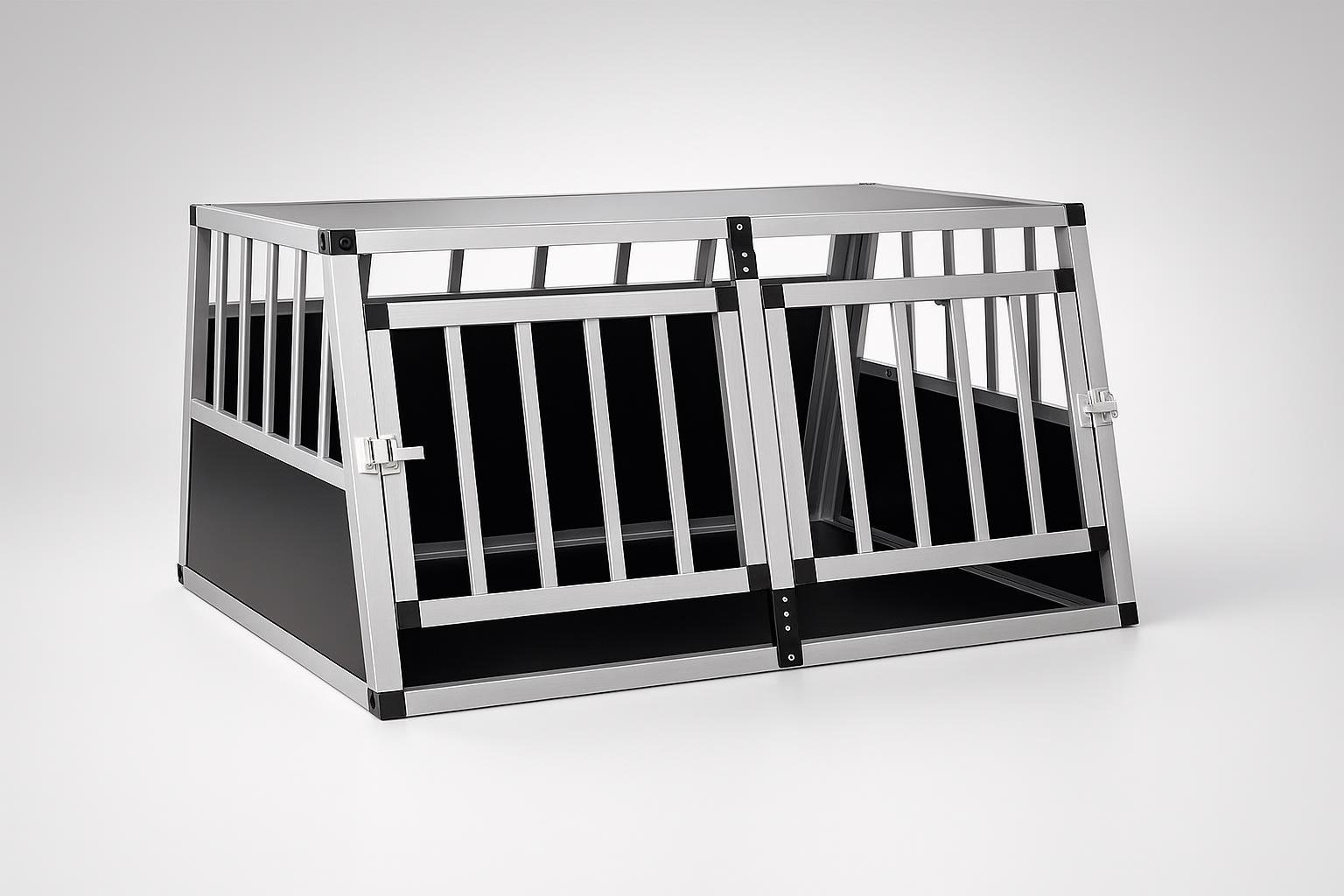 vidaXL trasportino gabbia per cani a doppia porta: sicurezza e praticità a prezzo ribassato