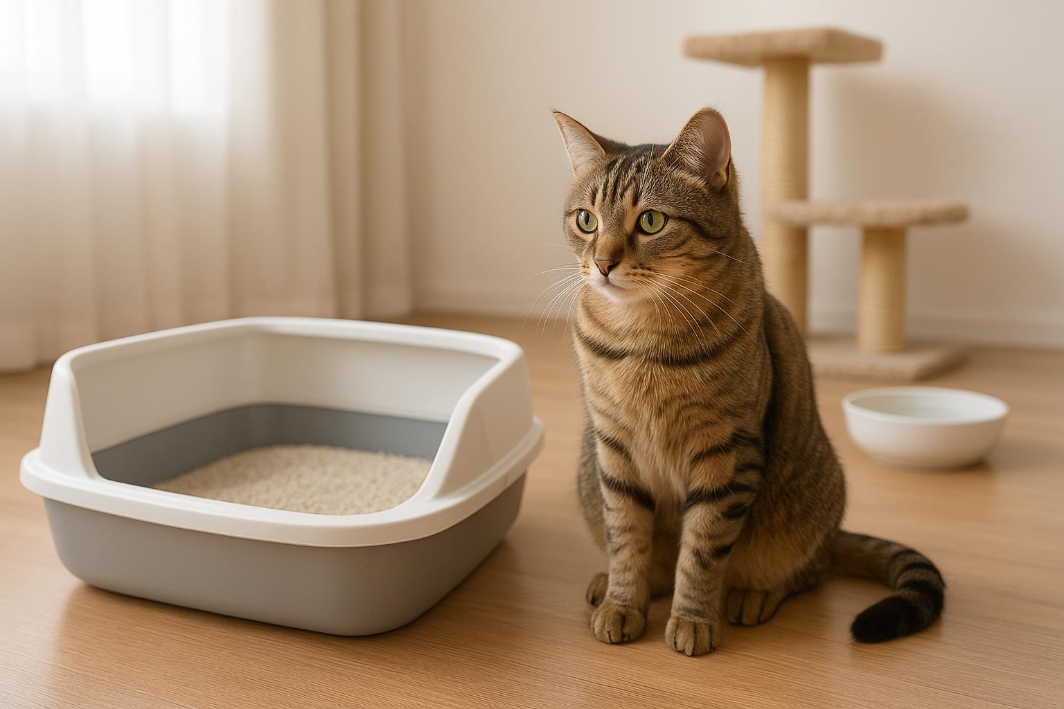 Perché il gatto rifiuta la lettiera pulita e come risolvere senza punizioni