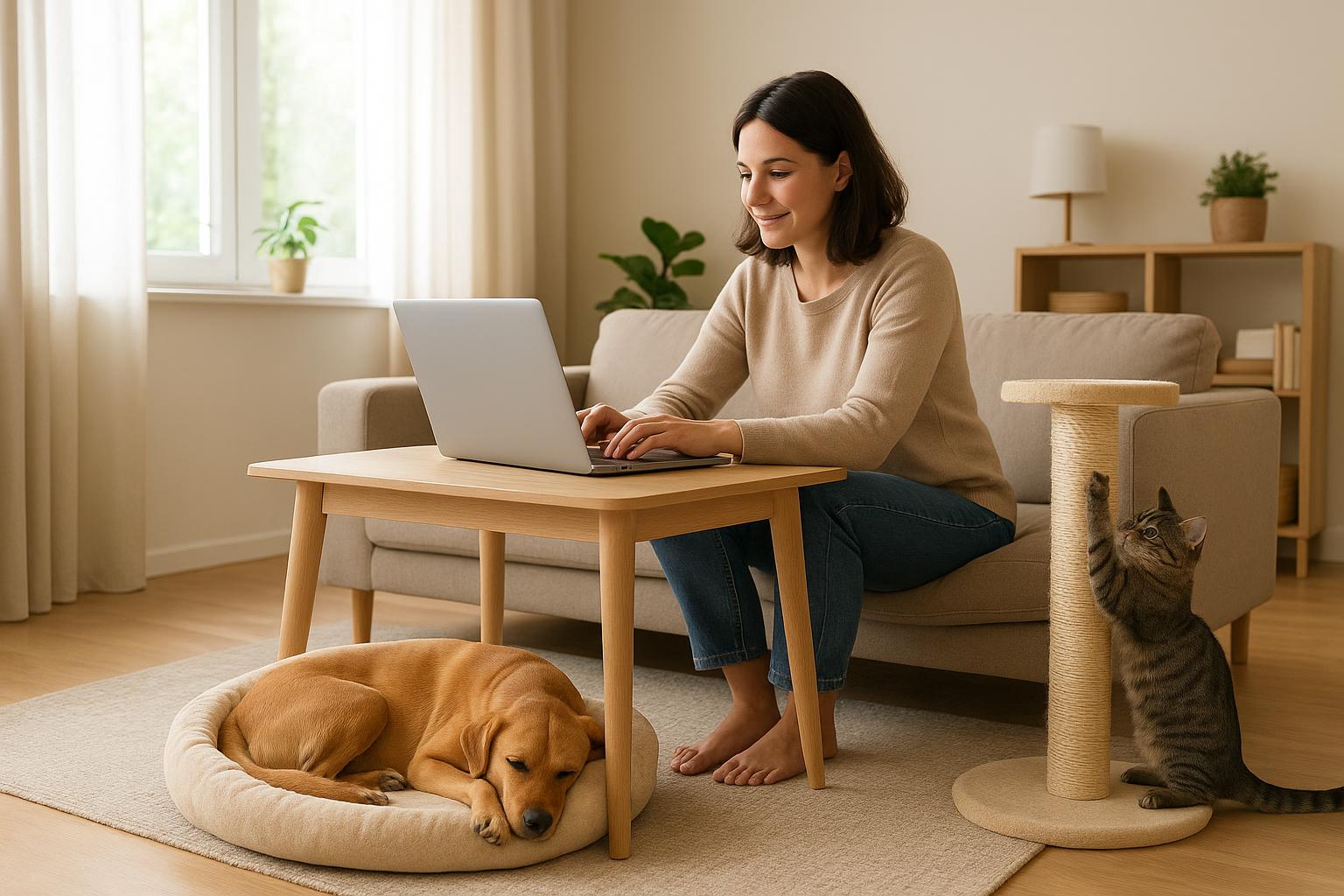 Vivere con un pet durante lo smart working part-time: come bilanciare attenzione e indipendenza