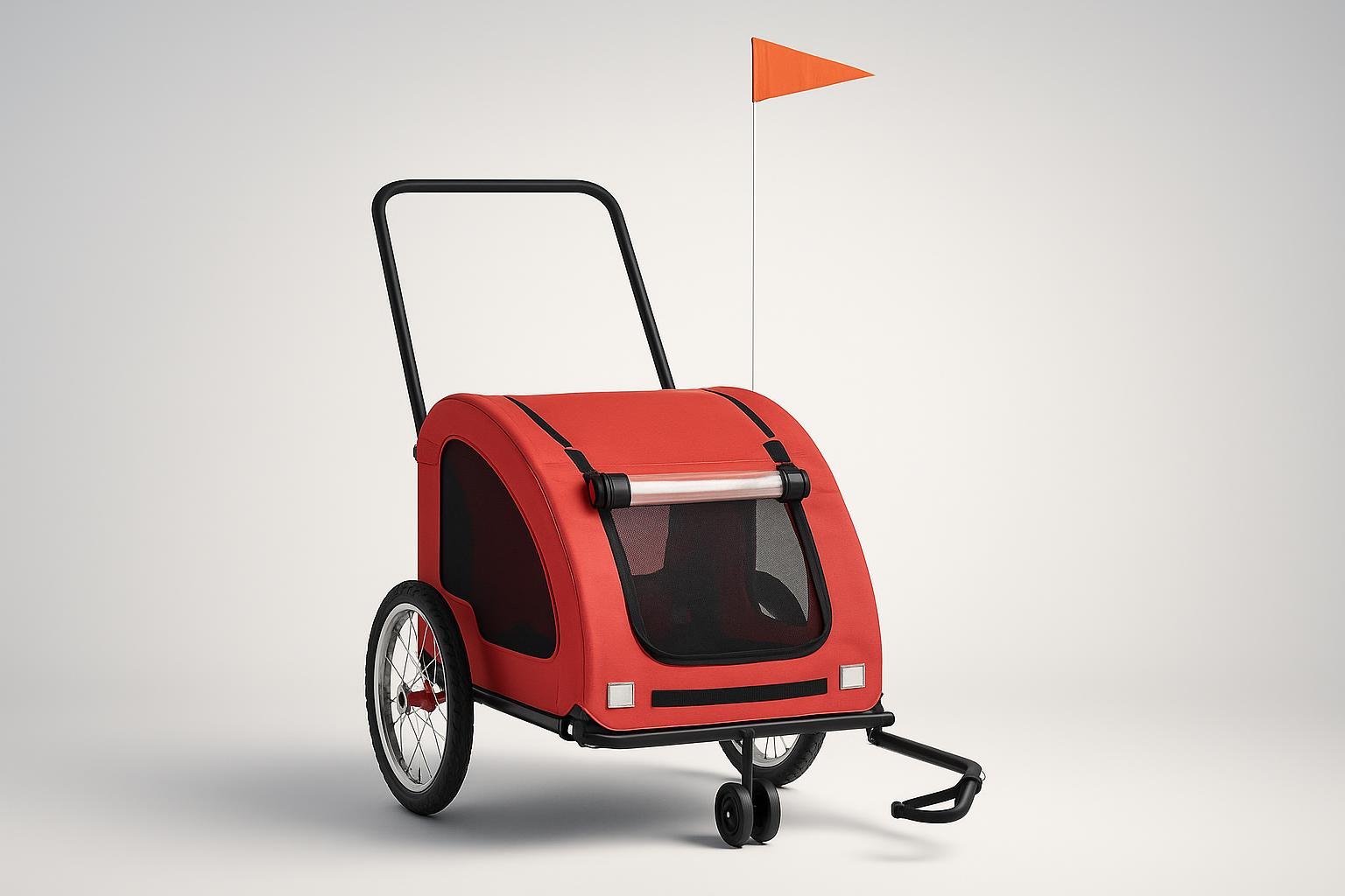 vidaXL rimorchio da bici per animali, come trasformare le uscite in bici in avventure pet-friendly