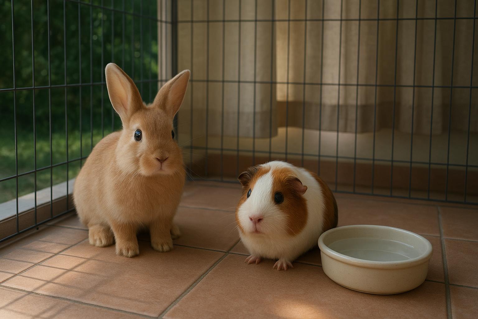 Piccoli roditori e gestione del caldo in casa: criceti, cavie e conigli in estate