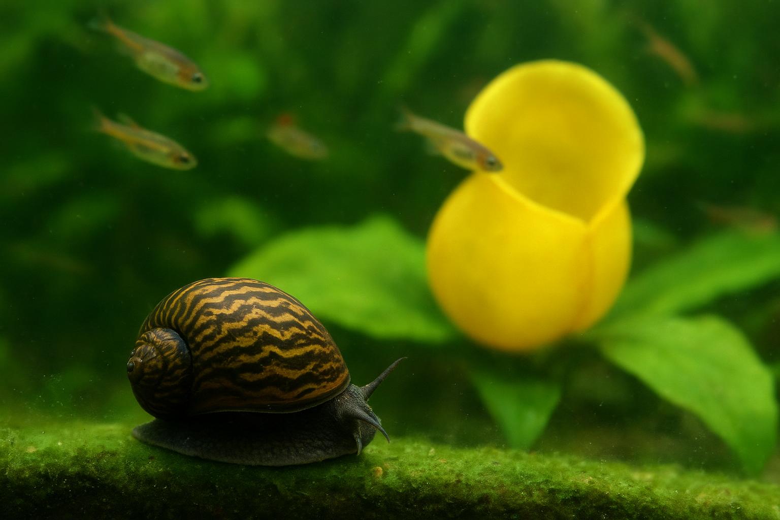 Primi passi con le lumache d’acqua dolce in acquario domestico
