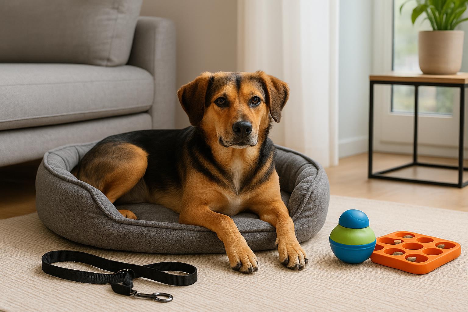 Cane di taglia media in appartamento: routine giornaliera per equilibrio e benessere