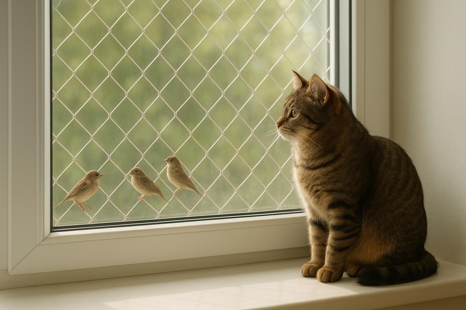 Gatti e finestre di casa: sicurezza, stimoli visivi e come prevenire cadute e fughe