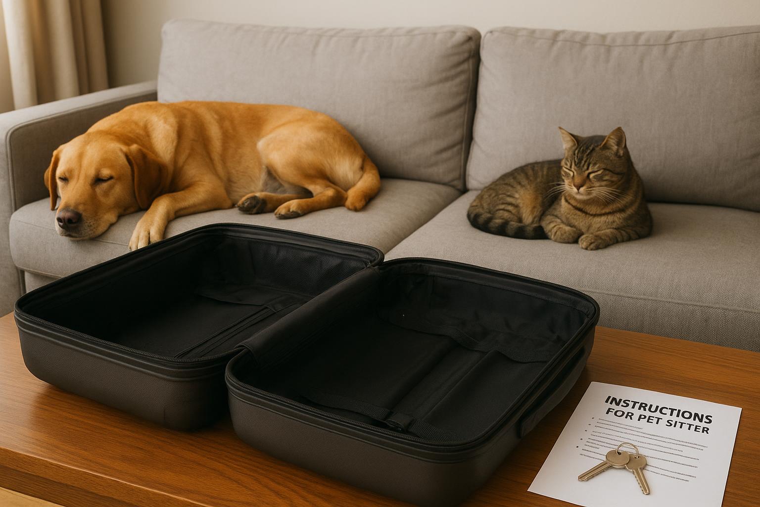 Vivere con un pet e lavorare spesso in trasferta: organizzare una rete di supporto stabile per cane o gatto