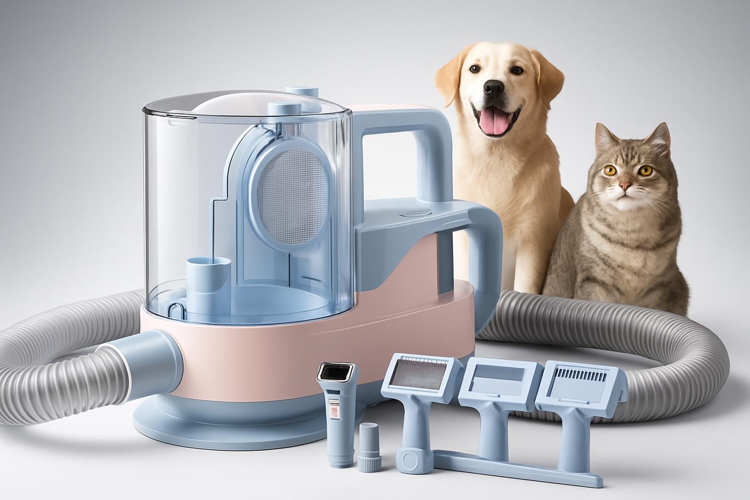 Tosatrice PETGUGU con aspirazione e asciugatura in super offerta: grooming completo per cani e gatti a casa