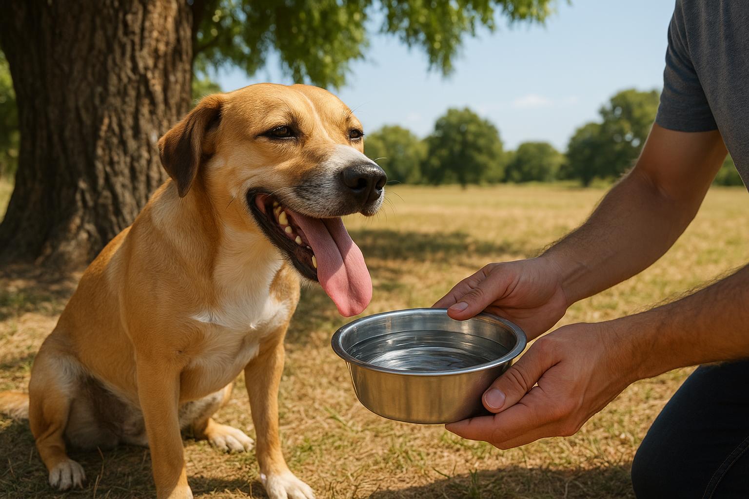 Cane e primi sintomi di colpo di calore: riconoscerli in fretta e intervenire in sicurezza