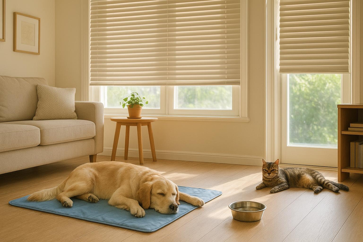 Organizzare una casa pet-friendly d’estate: ombra, fresco e routine serene per tutta la famiglia