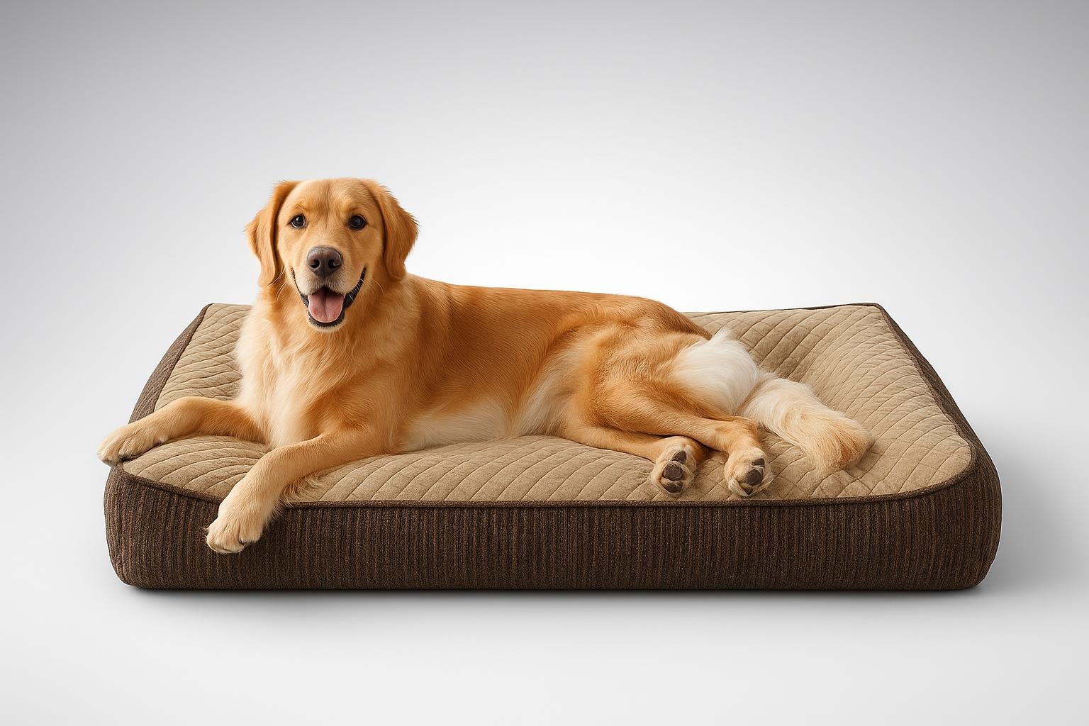 Cuccia ortopedica JOEJOY, letto sfoderabile per cani con bordo rialzato