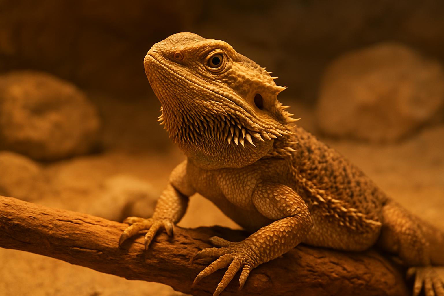 Drago barbuto (Pogona vitticeps) in casa: guida completa al rettile ideale per appassionati principianti