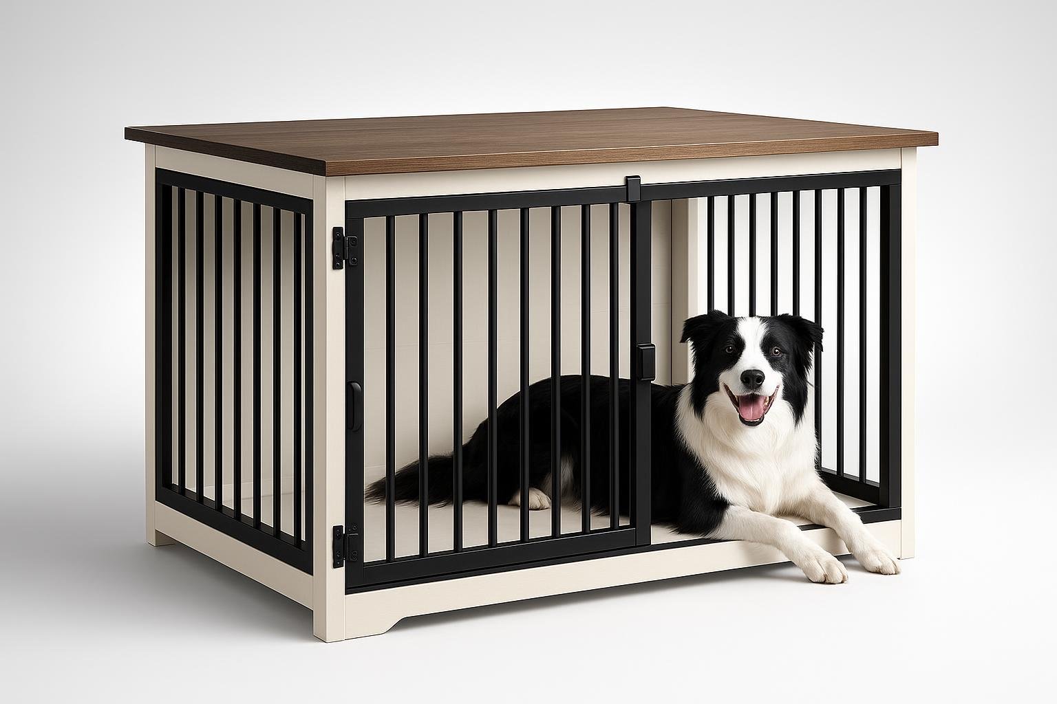 Hzuaneri gabbia per cani 100 cm, nicchia moderna che arreda il salotto in offerta su Amazon