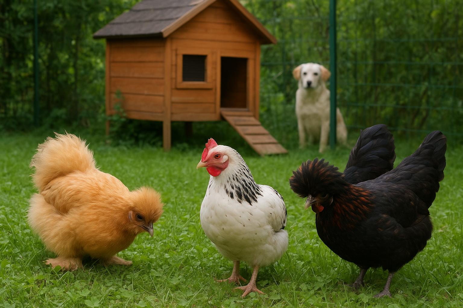 Galline ornamentali in giardino come animali da compagnia: benessere, socialità e gestione quotidiana