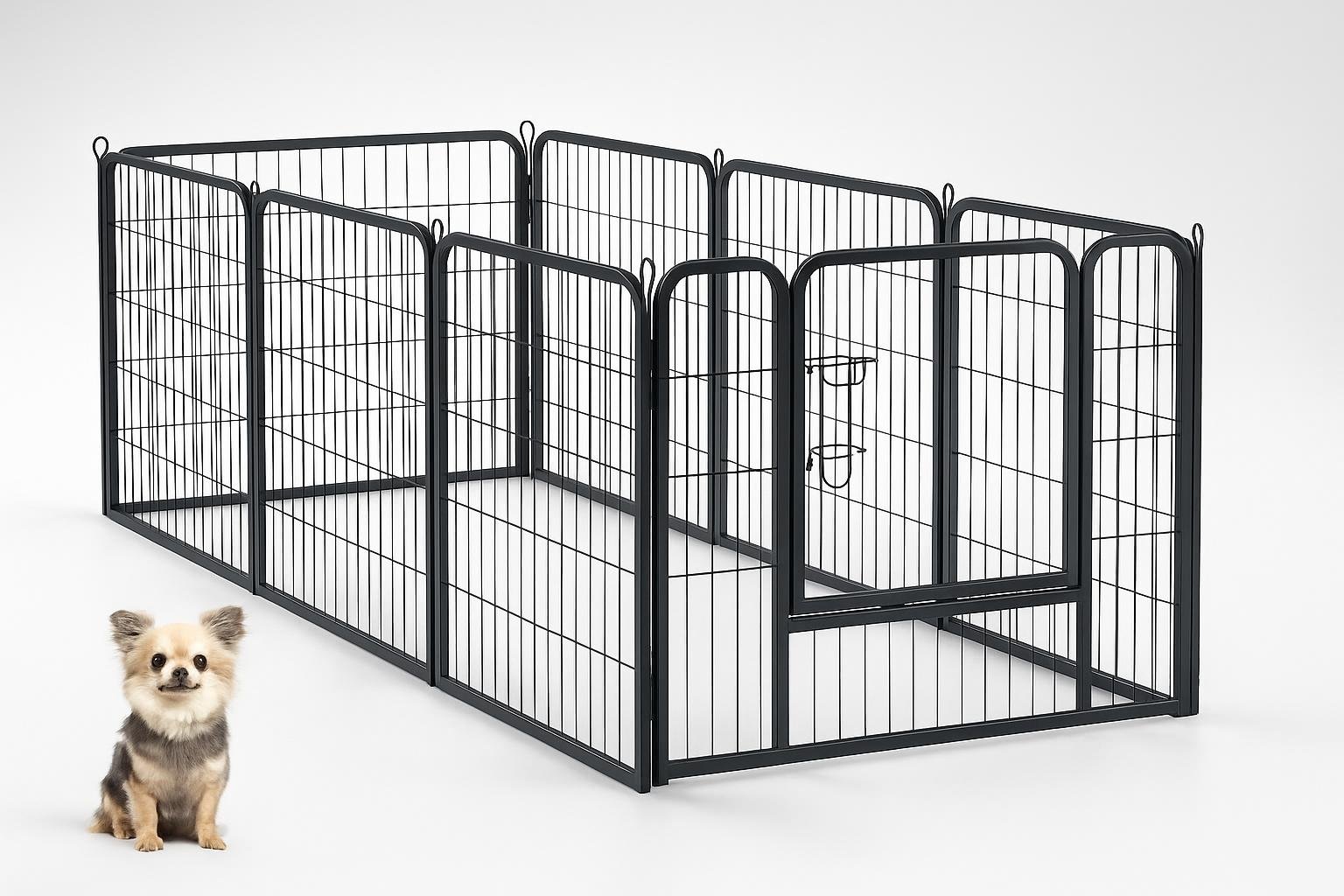 Recinto pieghevole UISEBRT per cuccioli e piccoli animali: soluzione flessibile per casa e giardino