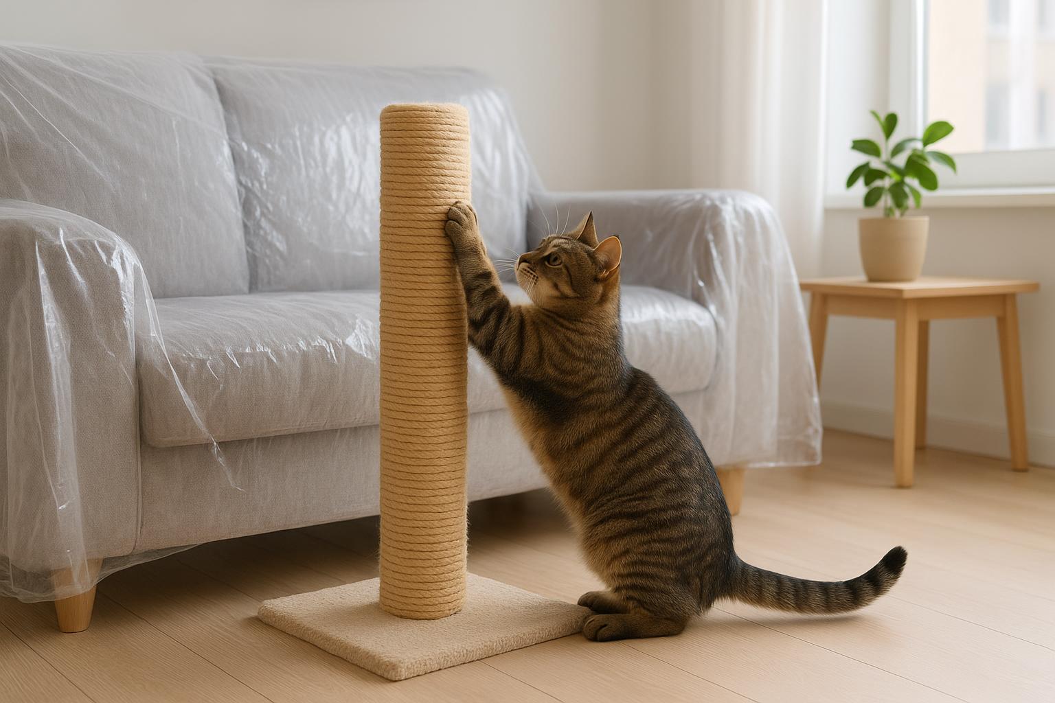 Gatto che graffia mobili e porte: strategie per reindirizzare il comportamento senza punizioni