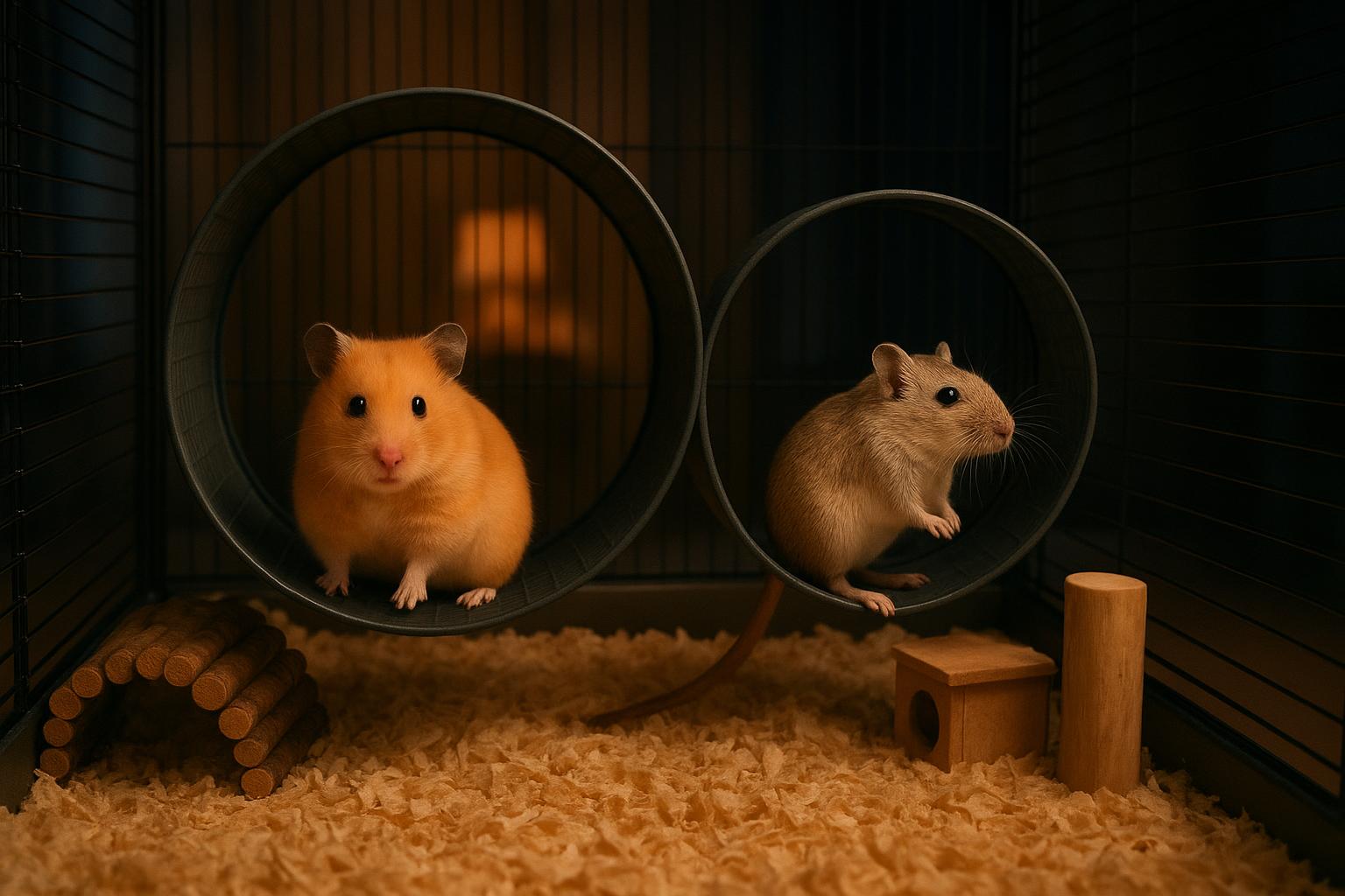 Piccoli pet notturni come criceti e gerbilli: come organizzare casa per dormire la notte