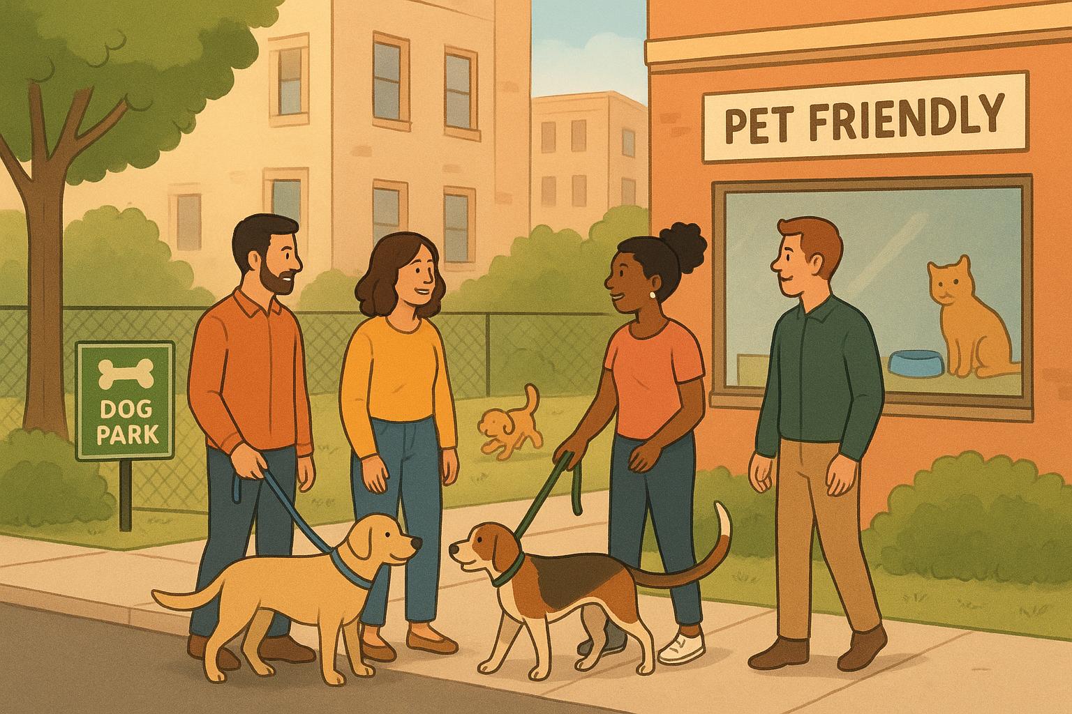 Quando il pet diventa parte della rete sociale di famiglia: amicizie, vicini e comunità di quartiere