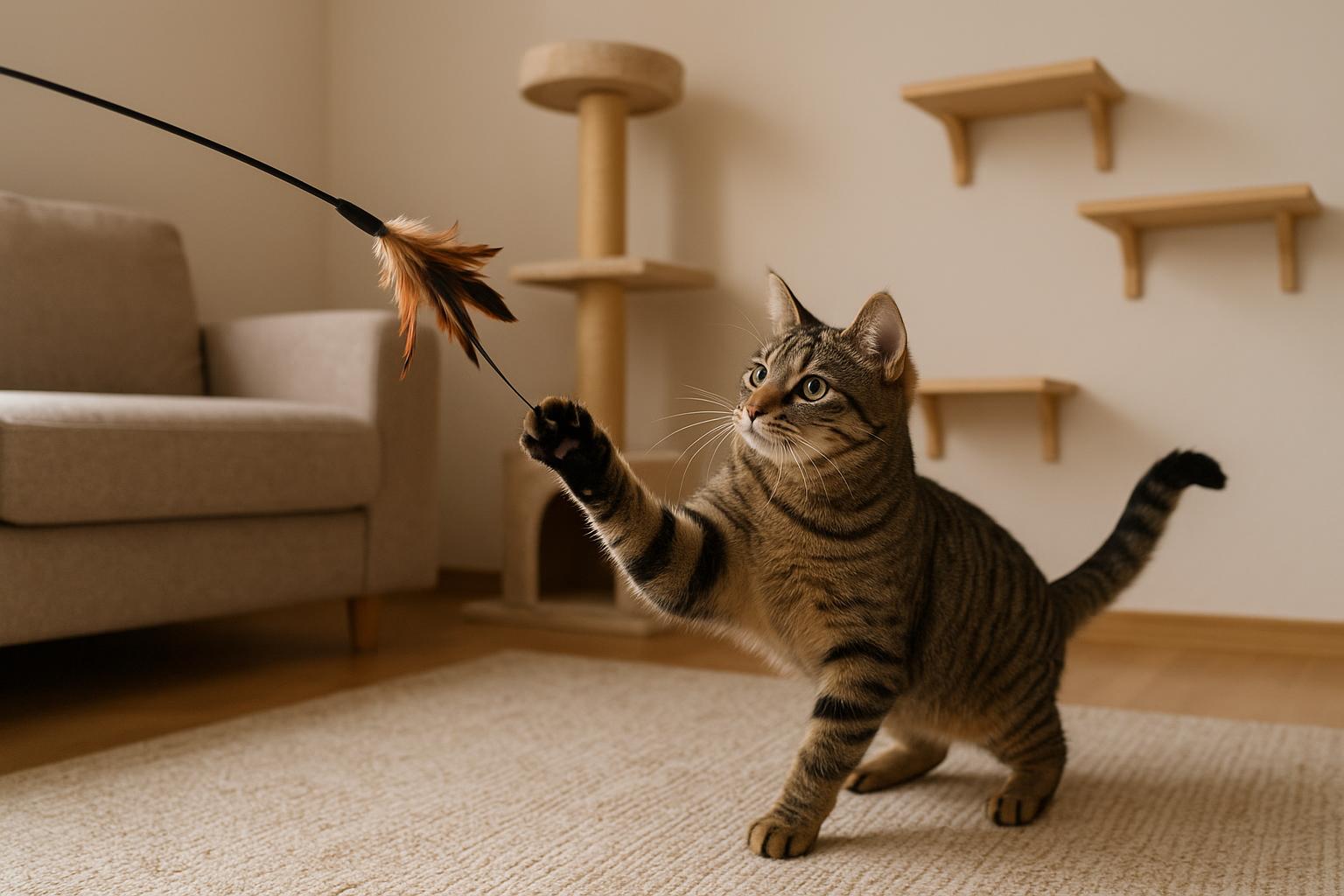 Gatto e routine di gioco quotidiana: quanto e come farlo muovere davvero