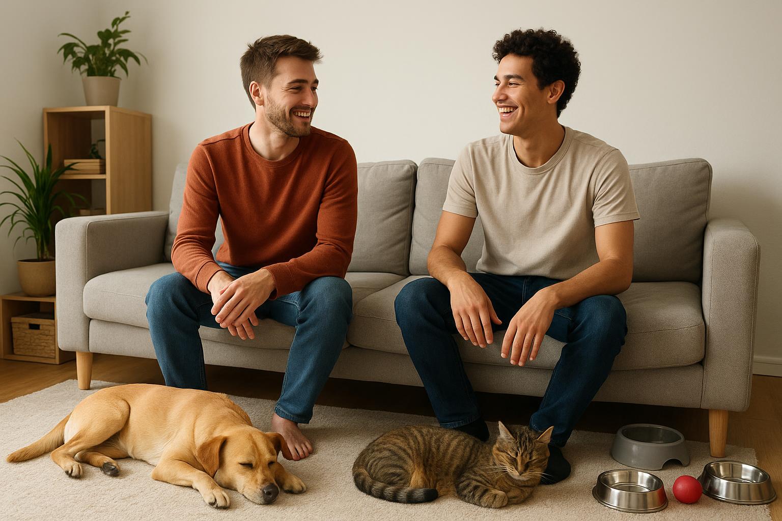 Quando il pet entra in famiglia dopo una convivenza tra amici: nuovi equilibri e regole condivise