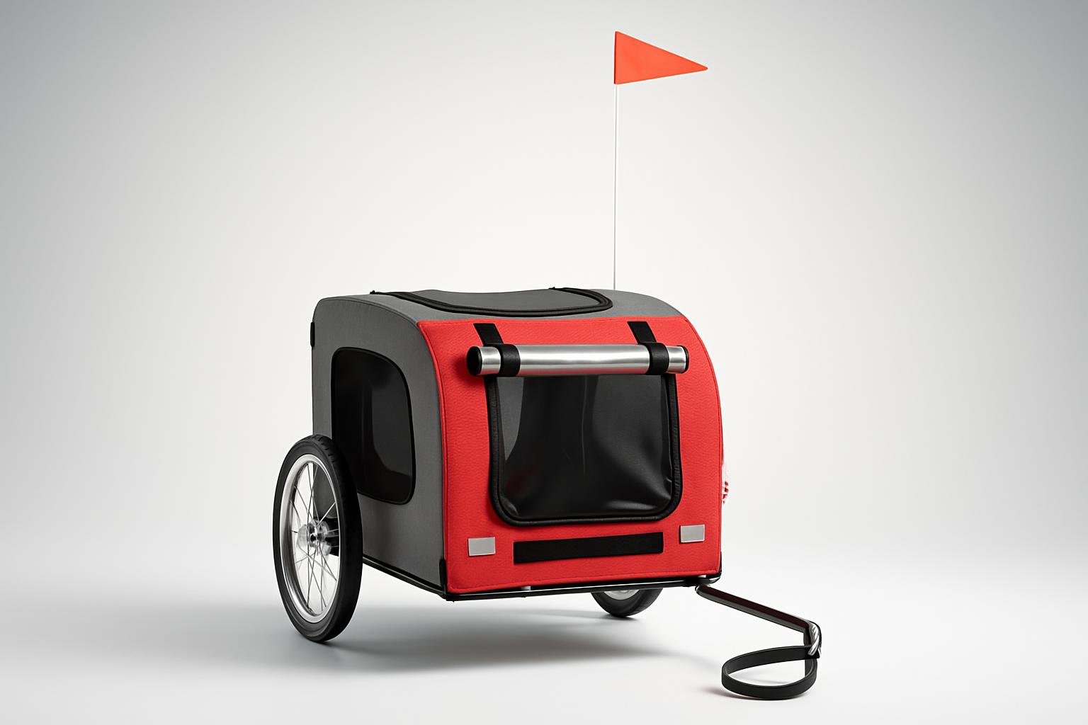 vidaXL rimorchio da bici per animali, come portare il cane in sicurezza a spasso su due ruote