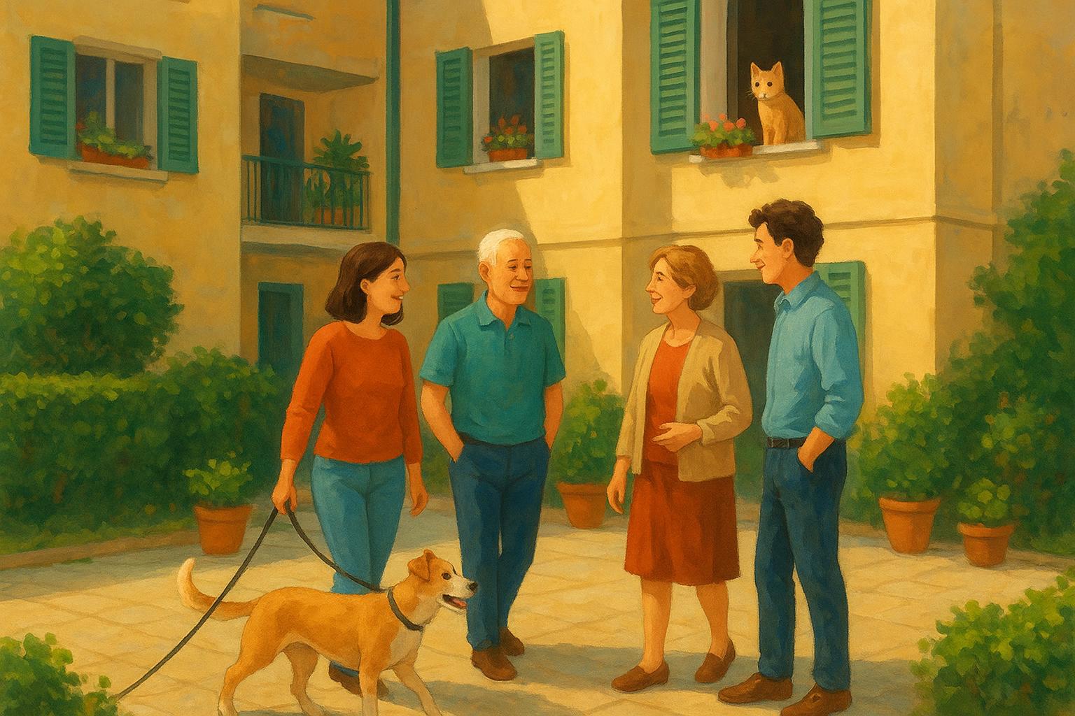 Animali domestici e vicini di casa: come prevenire litigi per rumori, odori e spazi comuni