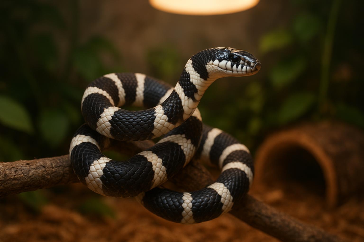 Serpente reale della California come primo colubro: gestione, terrario e sicurezza in casa