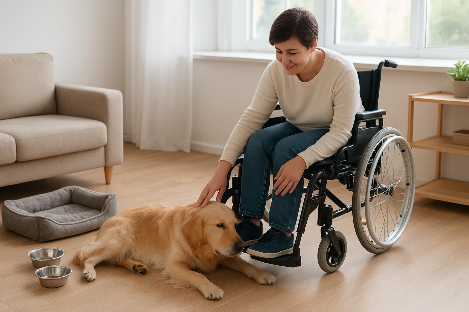 Vivere con un pet quando in casa c’è una persona con disabilità: organizzazione, sicurezza e benefici reciproci
