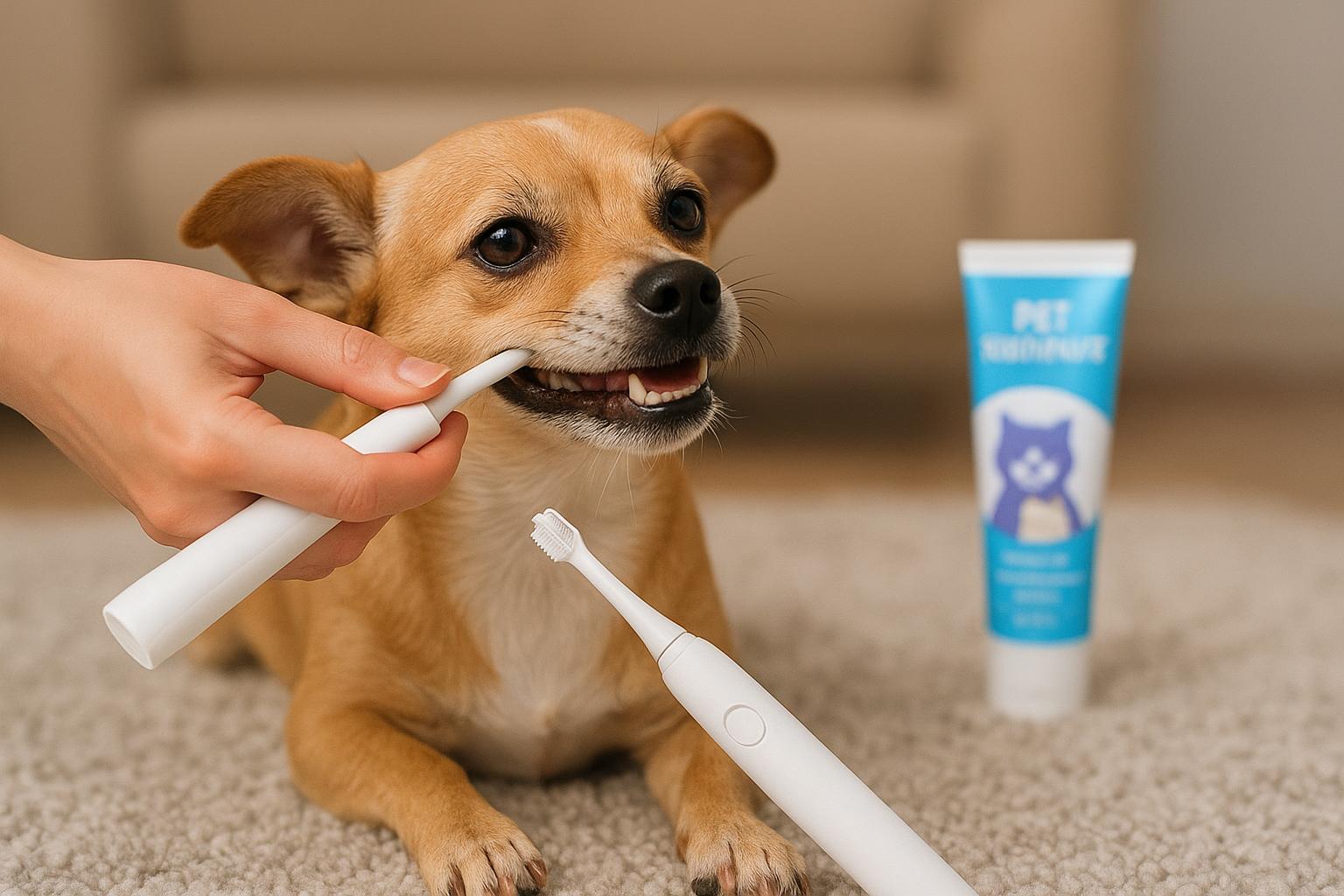 Spazzolini elettrici per cani e gatti: pro, contro e come abituare il pet alla pulizia dei denti